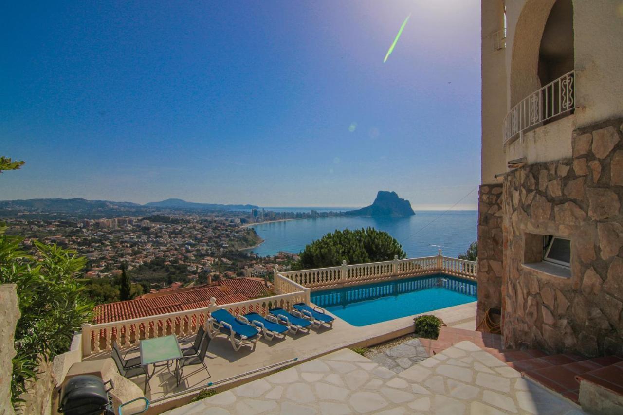 Villa Con Piscina Y Vistas Al Mar - Mar 27 H Calpe Exterior foto